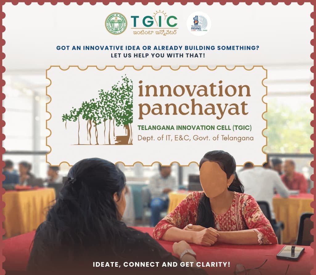 Supported TGIC Innovation Panchayat in Khammam
